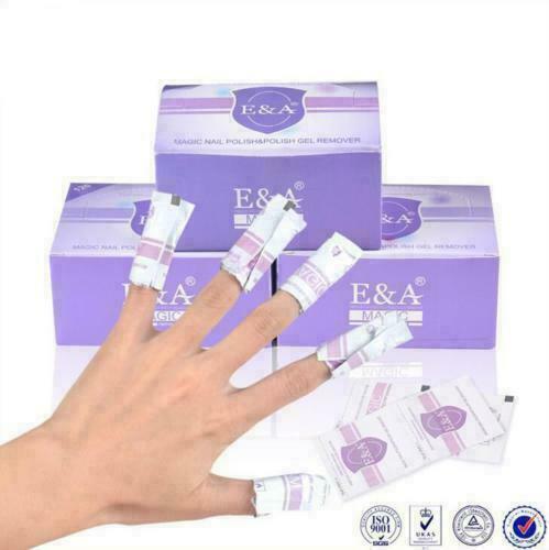 Nail Polish Remover Wraps 120 pcs