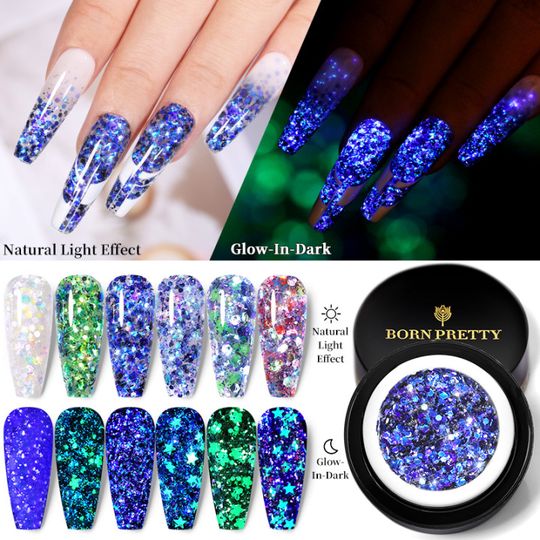 Glitter Sequins Nail Gel 5ml