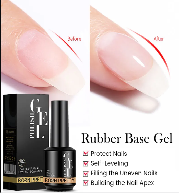 Born Pretty Rubber Base Coat 15ml