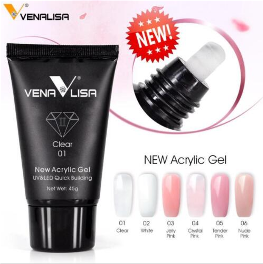 Venalisa Poly Crystal Acrylic Gel 45g