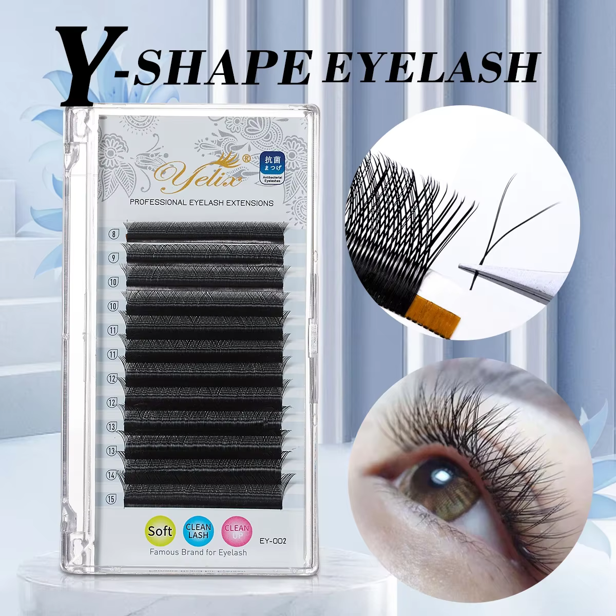 Y-shape Eyelash