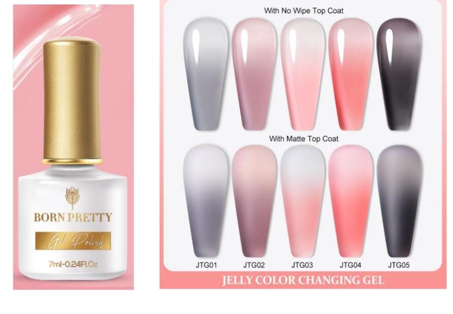 Born Pretty Thermal Jelly Nude Gel 7ml