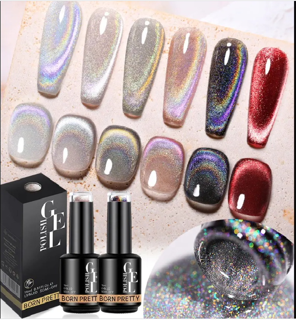 Born Pretty Holographic 9D Cat Magnetic Gel 15ML