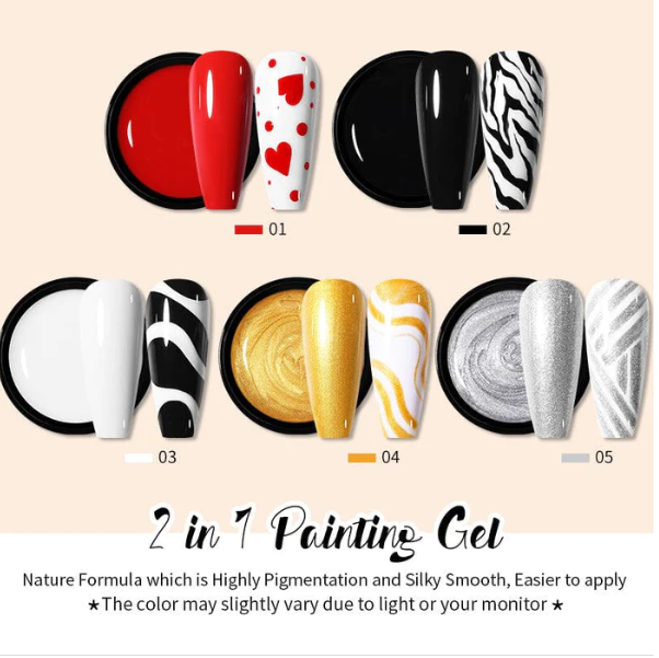 Born Pretty Nail Painting Gel 2 in 1