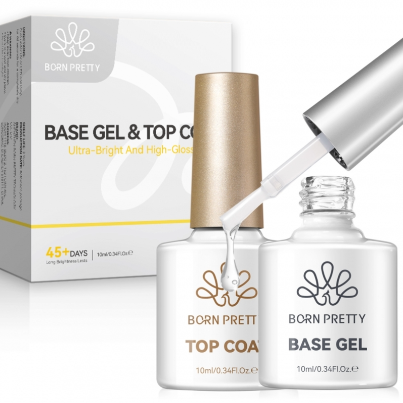 Born Pretty Base Gel and Top Coat Set 10ML