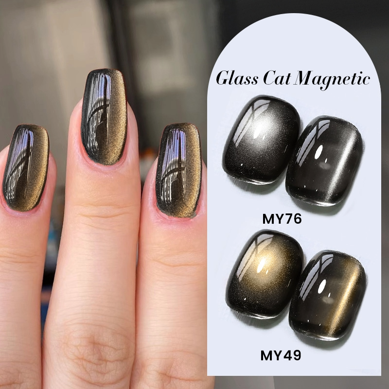 Born Pretty Black Glass Cat Magnetic Gel 10ML