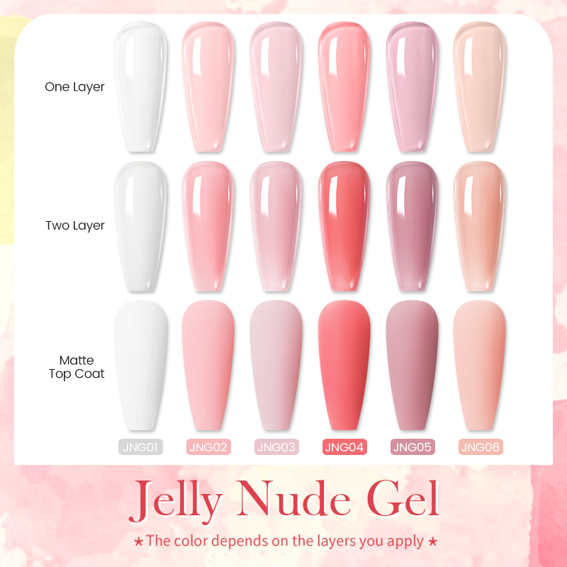 Born Pretty Jelly Nude Gel 15ml